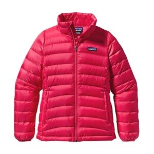 Girls Patagonia Down Pink Sweater